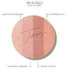 jane iredale bronzer refill peaches & cream fargebeskrivelser