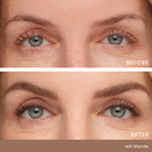 jane iredale PureBrow Precision Pencil Ash Blonde Før og etter