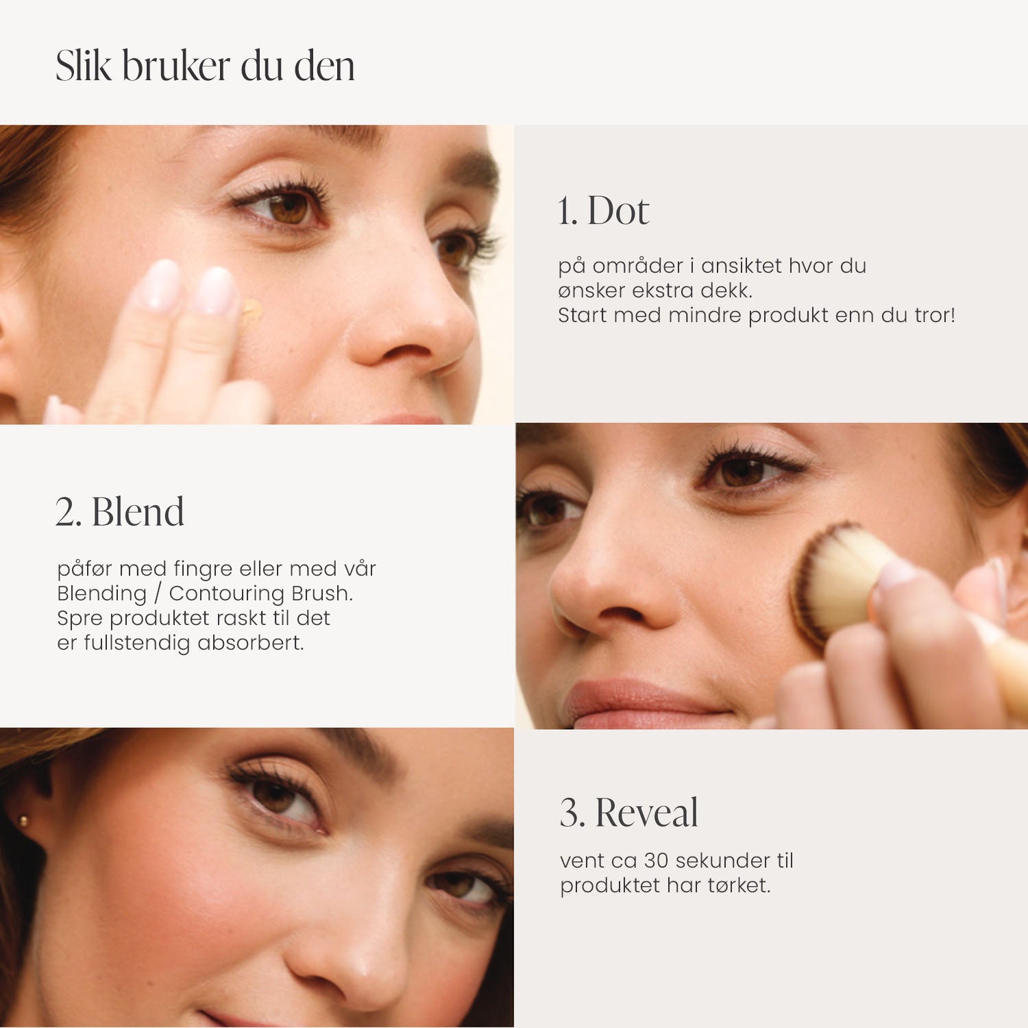 jane iredale Glow Time Pro BB Cream - slik påfører du den