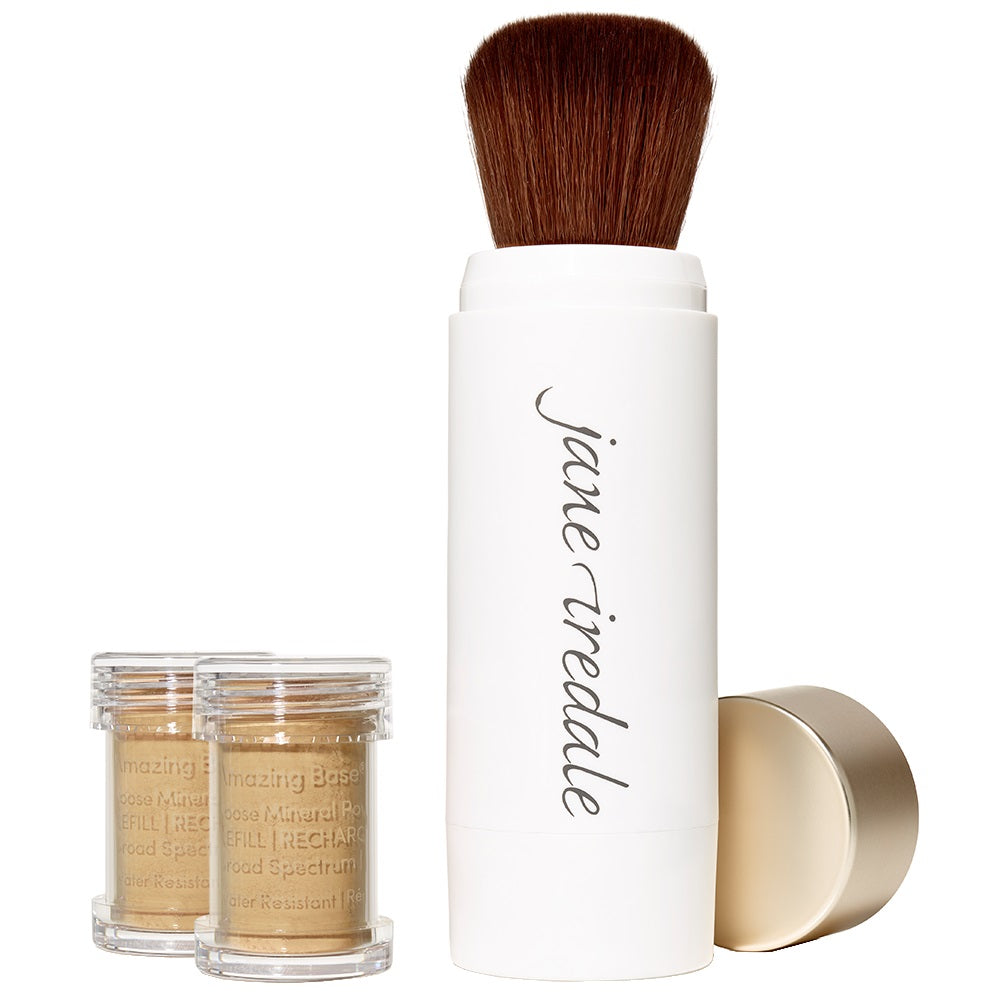 Amazing Base Loose Mineral Powder refillable Brush latte kost