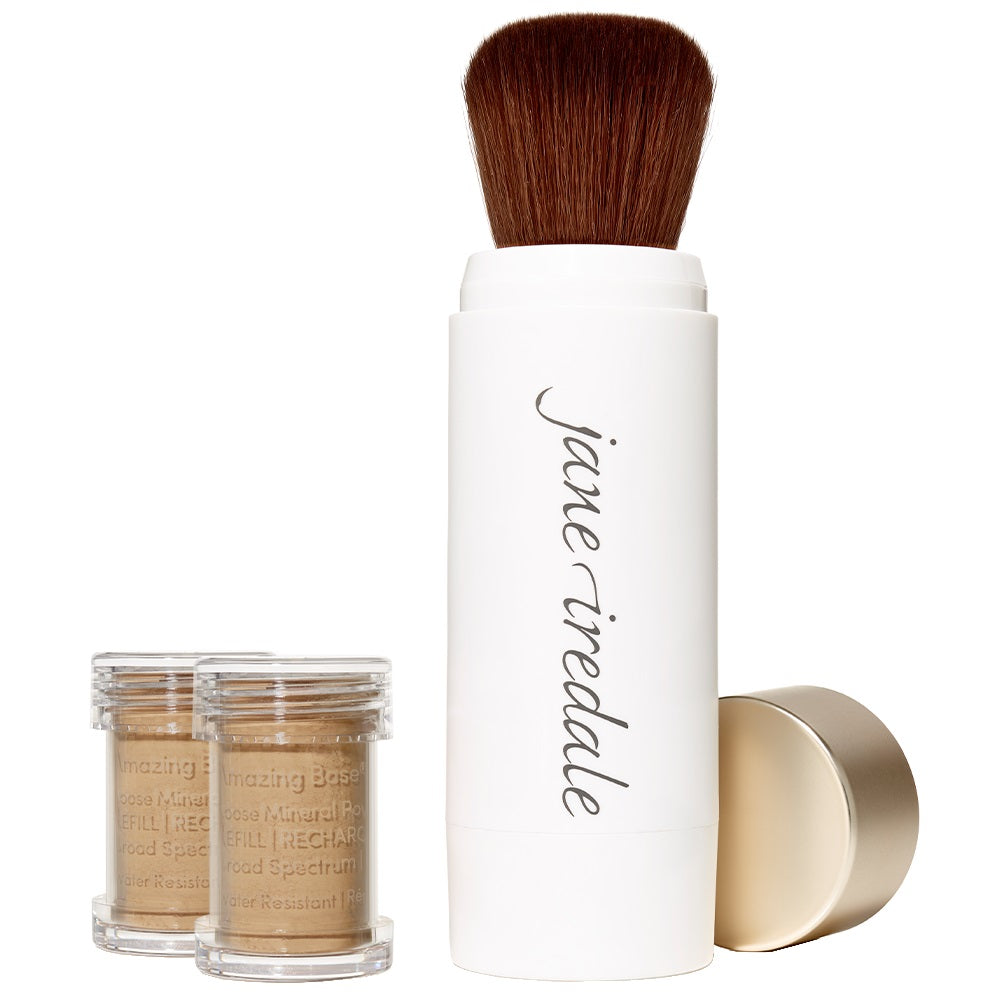 Amazing Base Loose Mineral Powder refillable Brush riviera kost